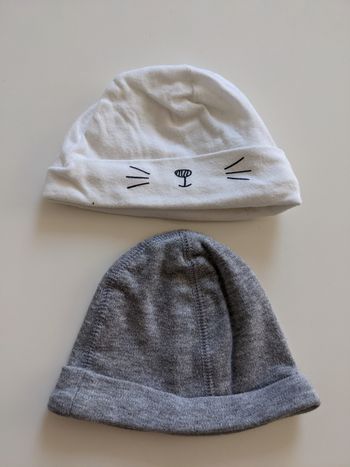 Lot de 4 bonnets