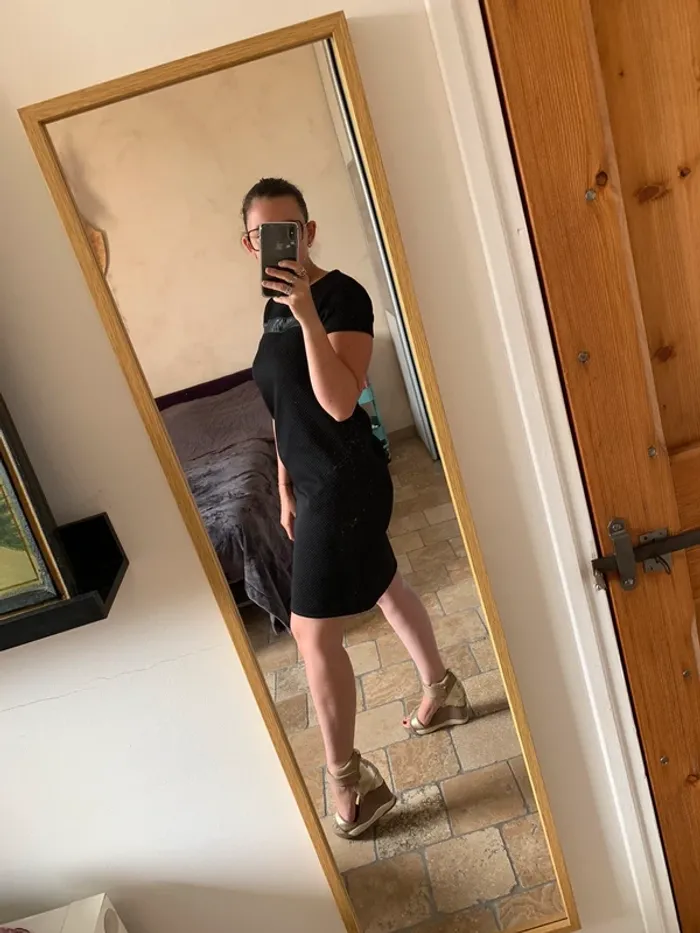 Robe La Fée Maraboutée noire taille 38 - photo numéro 8