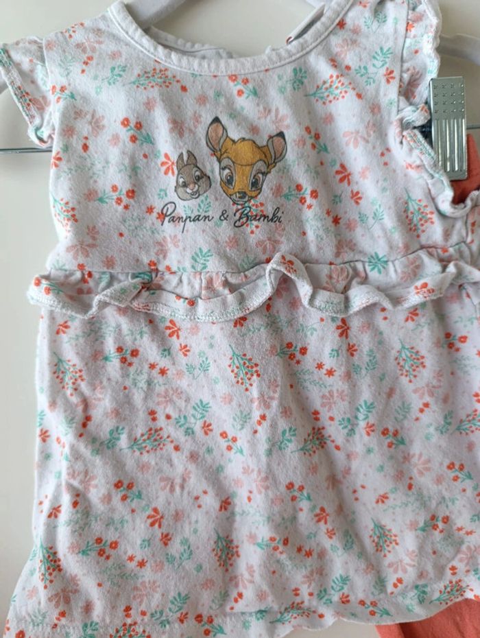 Ensemble été bambi disney 24 mois - photo numéro 2