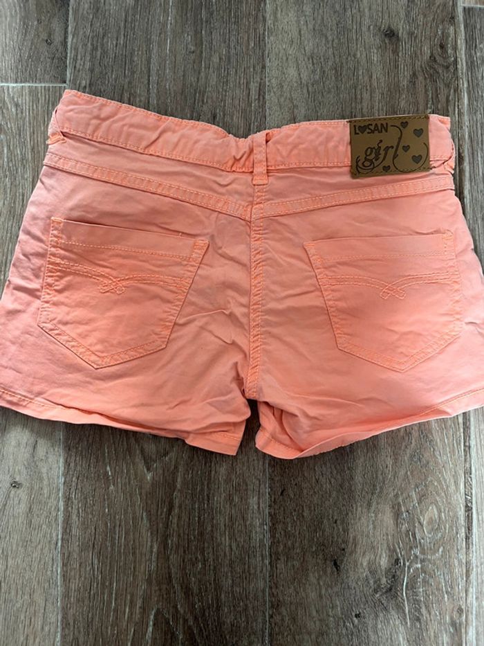 Short en jean , orange, Losan, 10 ans - photo numéro 5