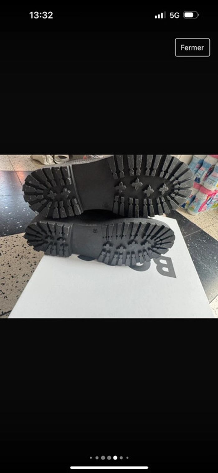 Bottine en cuir Hugo boss - photo numéro 7