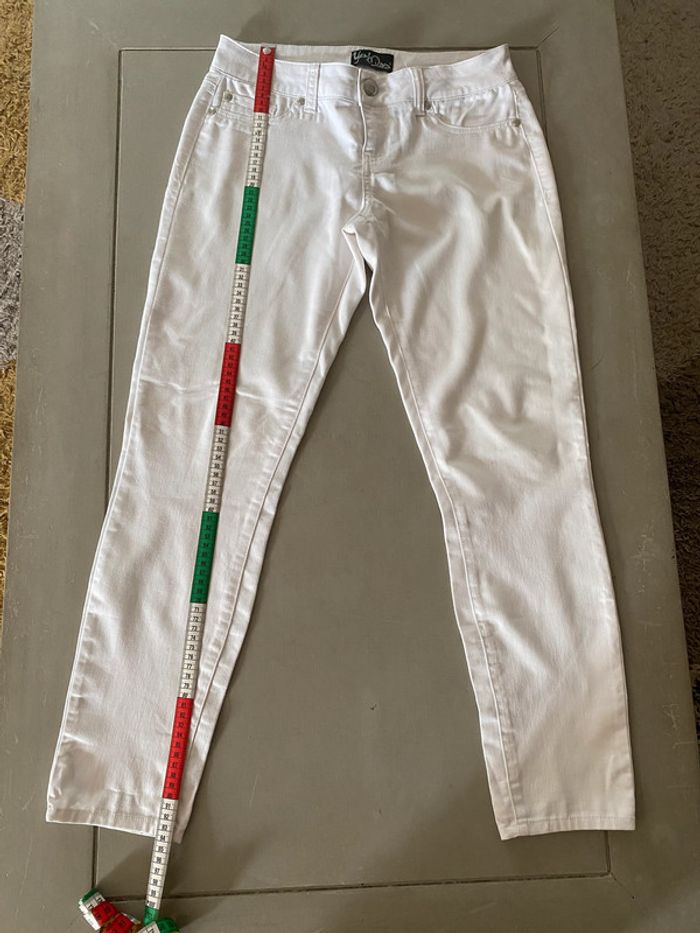 Jeans stretch super skinny blanc Yes Miss taille 27 US soit 36/38 - photo numéro 12