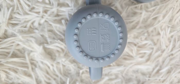 Tasse d'apprentissage en silicone gris Neuf - photo numéro 5