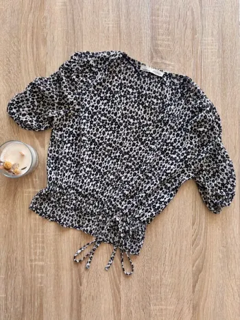 Haut fleuri Pull & Bear