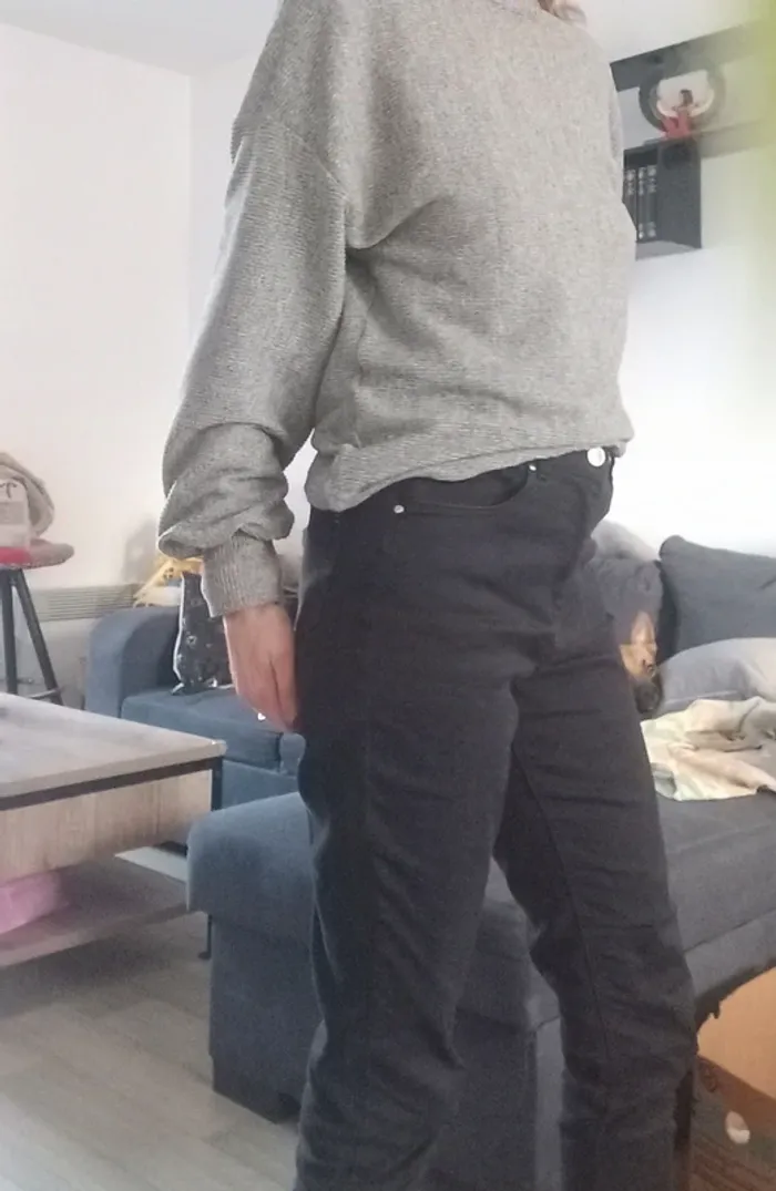 Pantalon noir skinny T38/40 - photo numéro 12