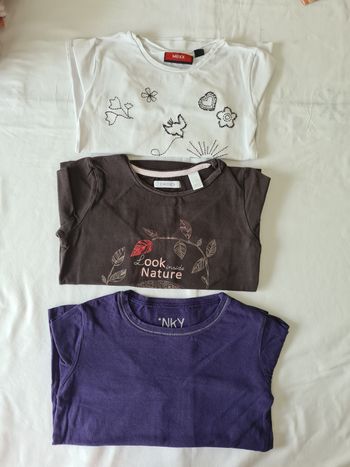 Lot de 3 hauts manches longues