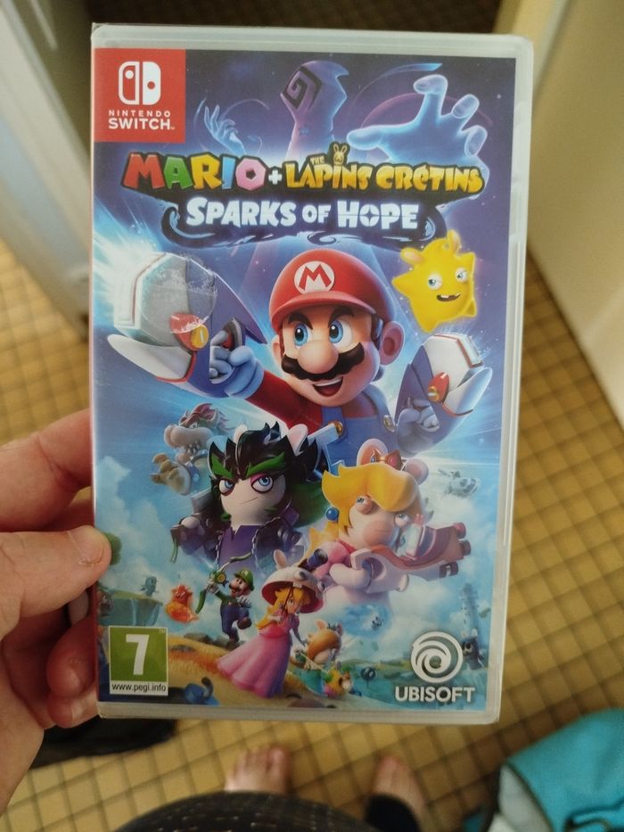 Jeu Mario Sparks of hope