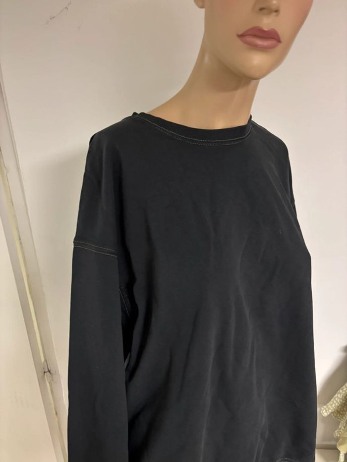 Sweat Zara femme taille M noir - photo numéro 6