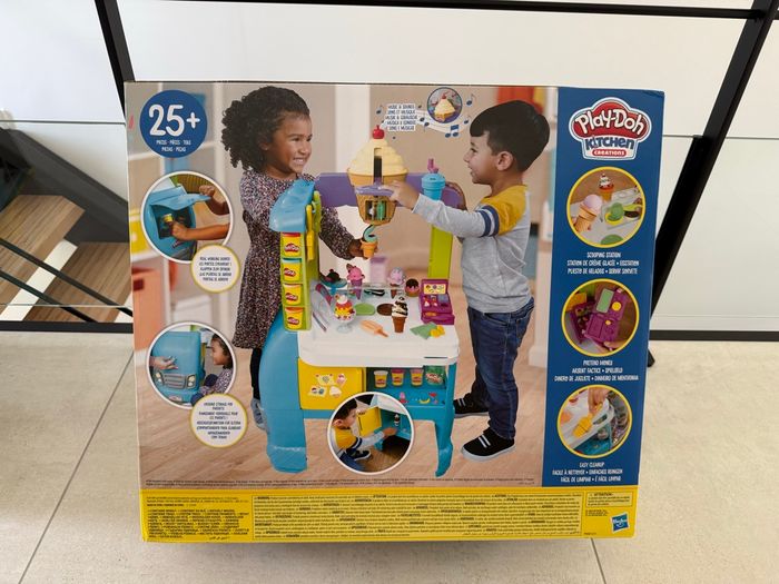 Camion de glace géant play doh pâte à modeler