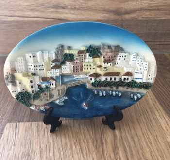 Bibelot décoratif paysage grec