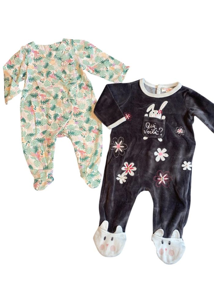 Lot pyjama bébé fille 3 mois