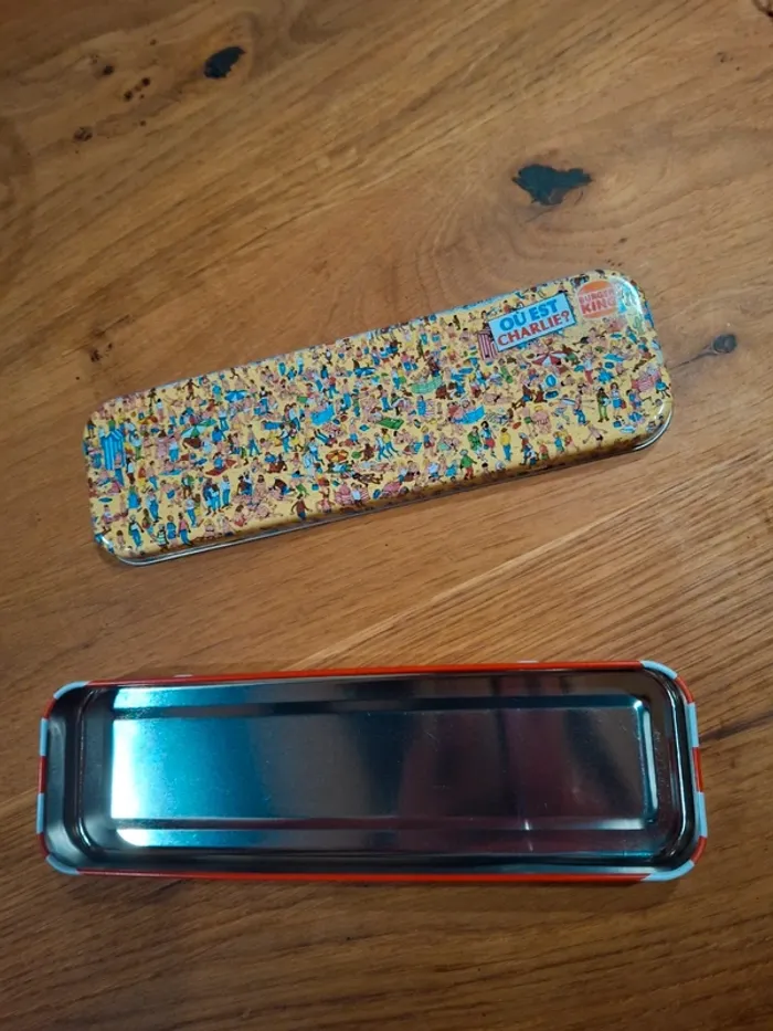 Trousse rigide où est Charlie burger King - photo numéro 3