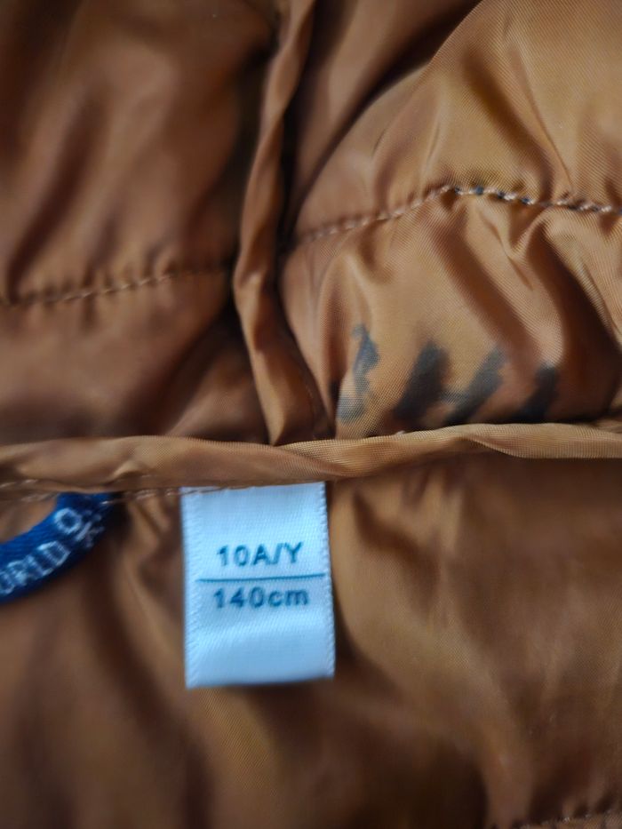 Doudoune grise garcon 10 ans - photo numéro 4