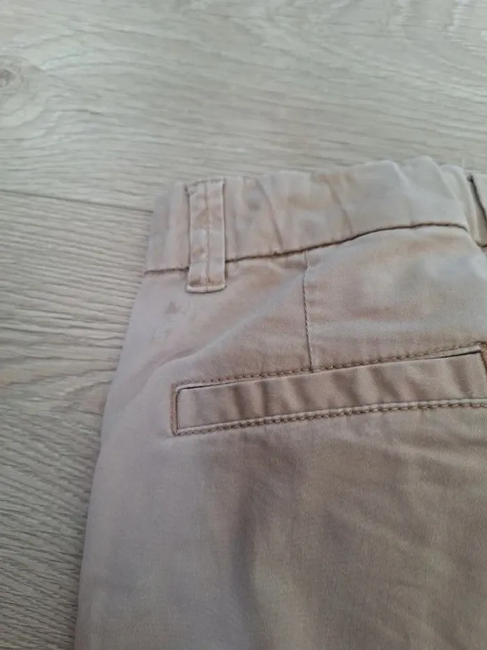 Bermuda beige Gemo 8 ans - photo numéro 4