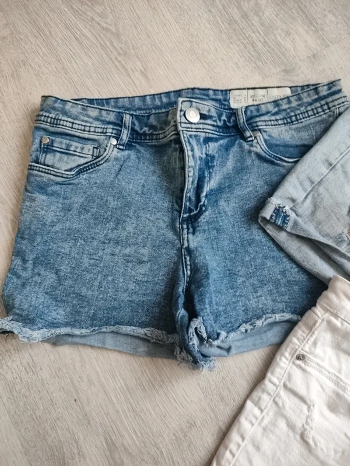 Lot de 3 short en jeans - photo numéro 3