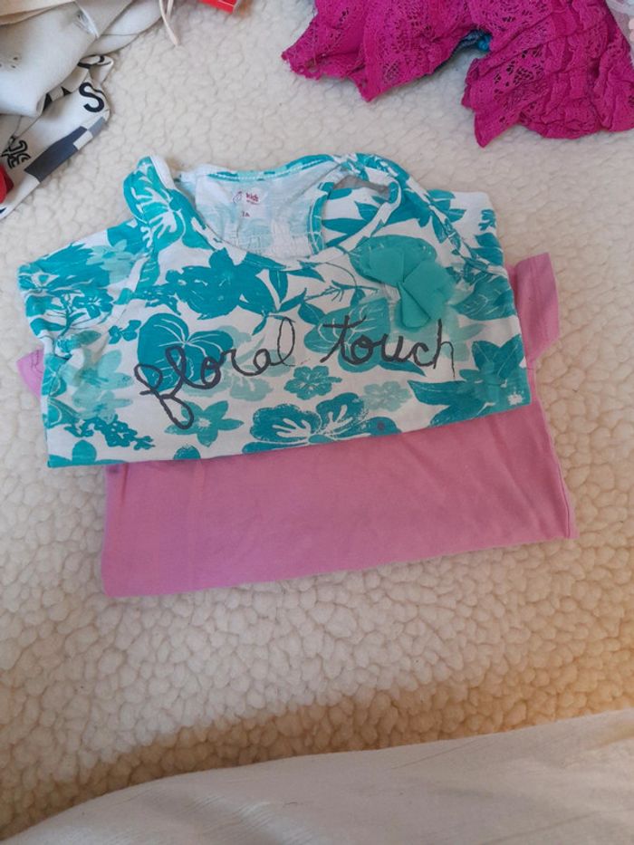 3 ans 2 t-shirt fille