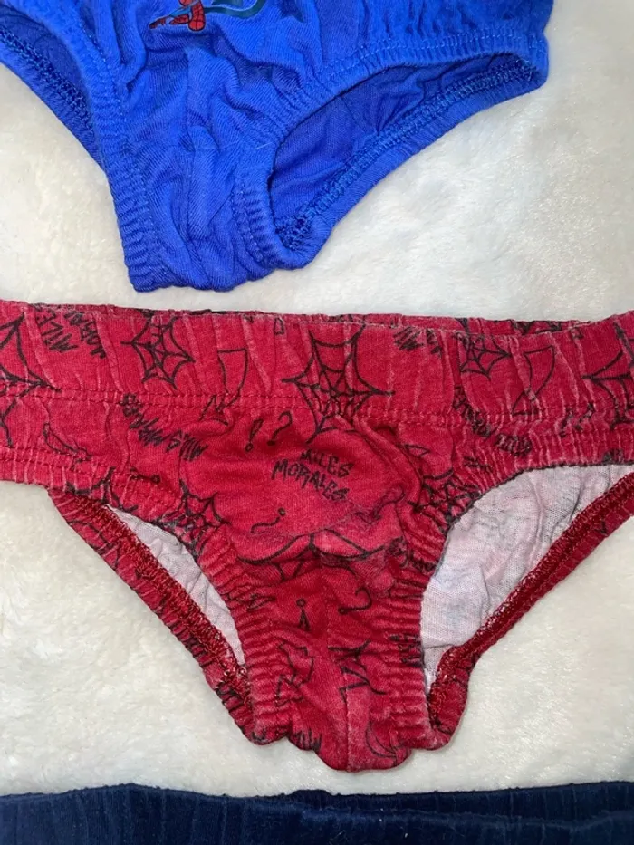 Lot 9slips Spiderman spidey 2 - 3 ans - photo numéro 6