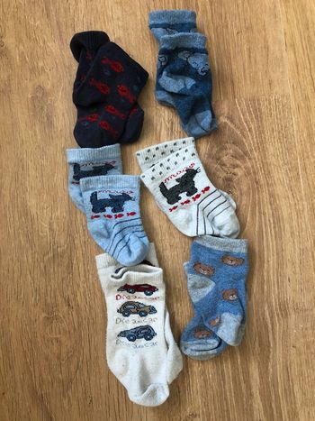 Lot de 6 paires de chaussettes t17