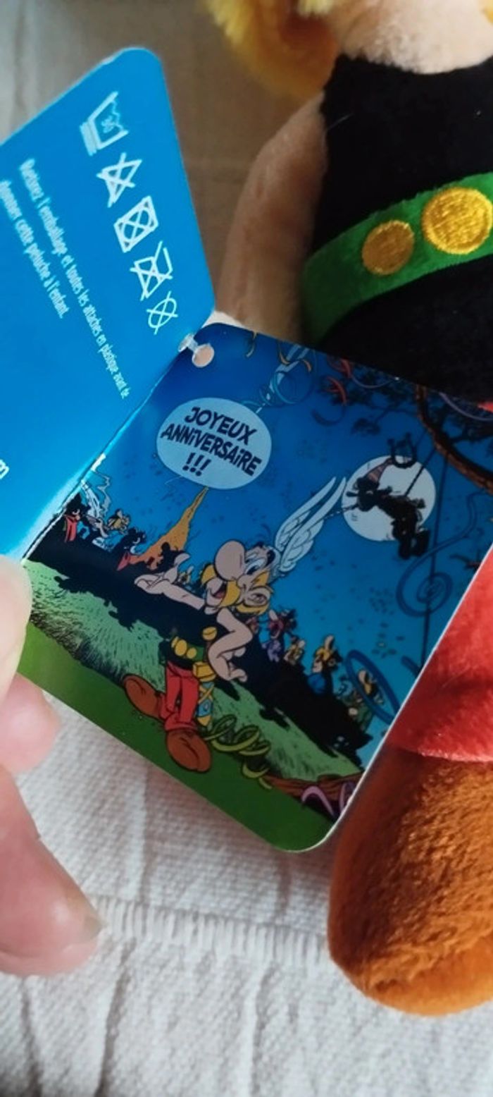 Peluche Astérix 20 cm - photo numéro 3