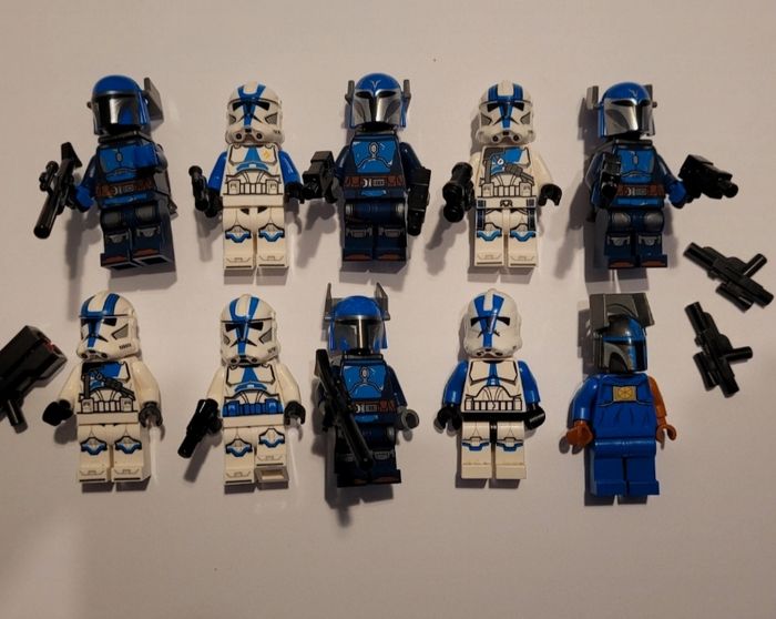 Lot minifigs lego star wars