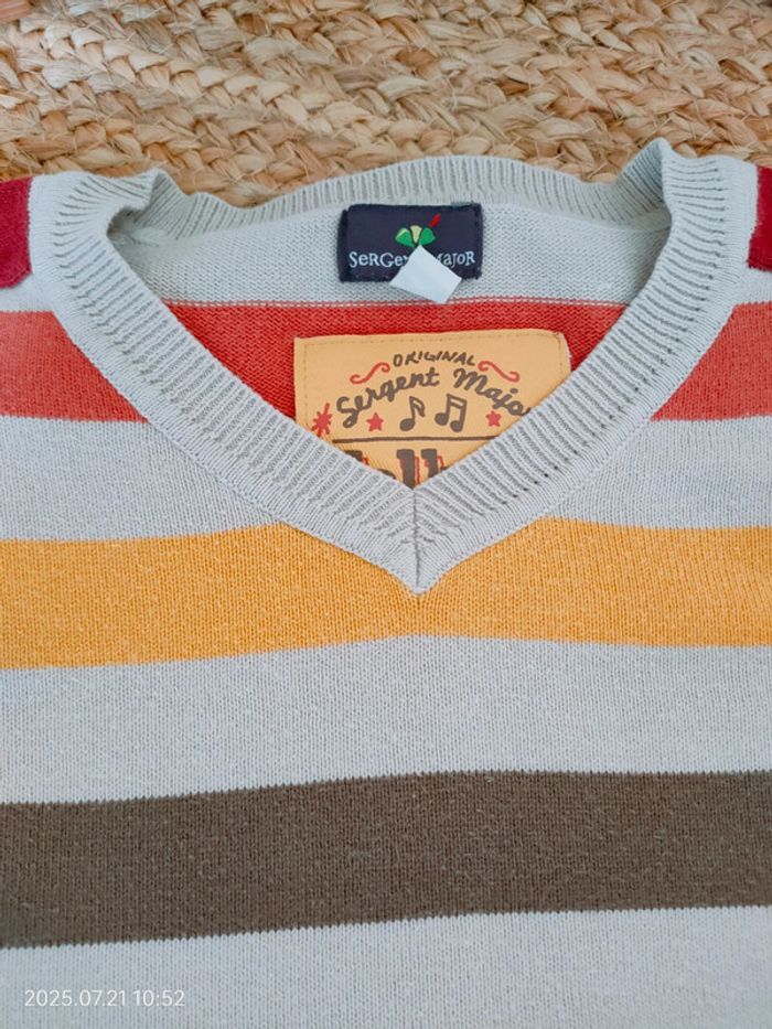 Pull fin sergent major 7 ans - photo numéro 3