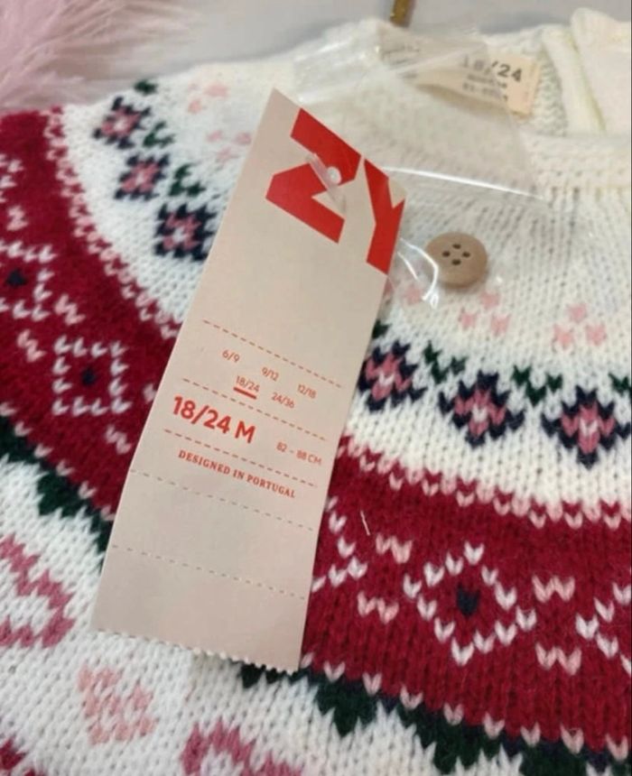 Pull bébé fille - neuf - Zippy - Taille 18 mois - photo numéro 3