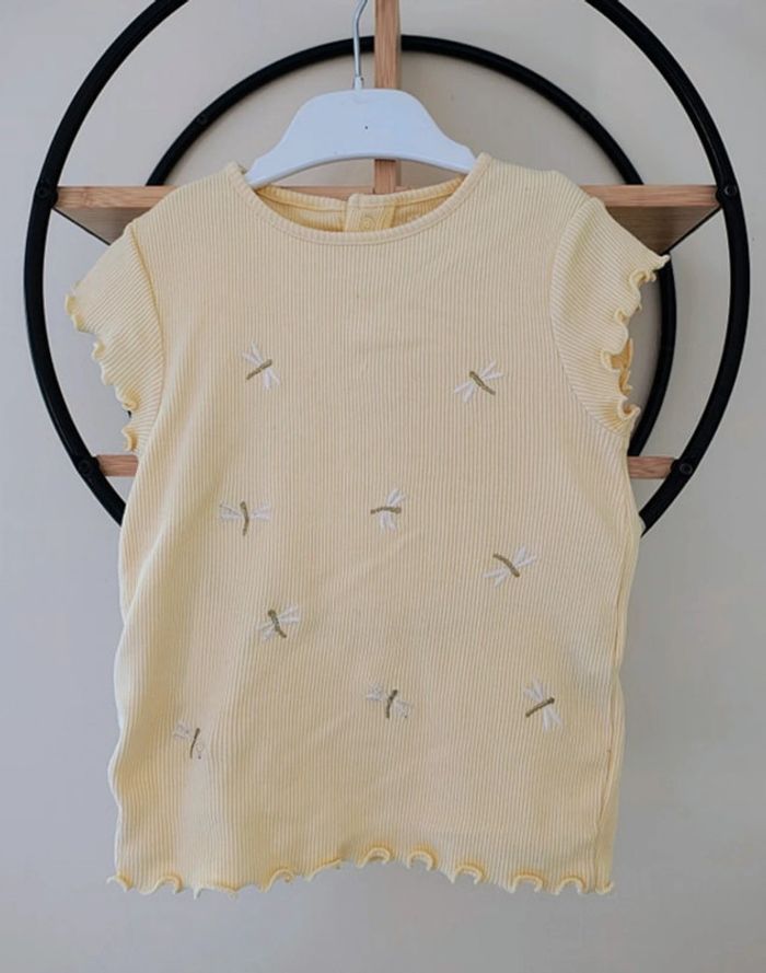 36 mois 3 ans teeshirt été côtelé kiabi