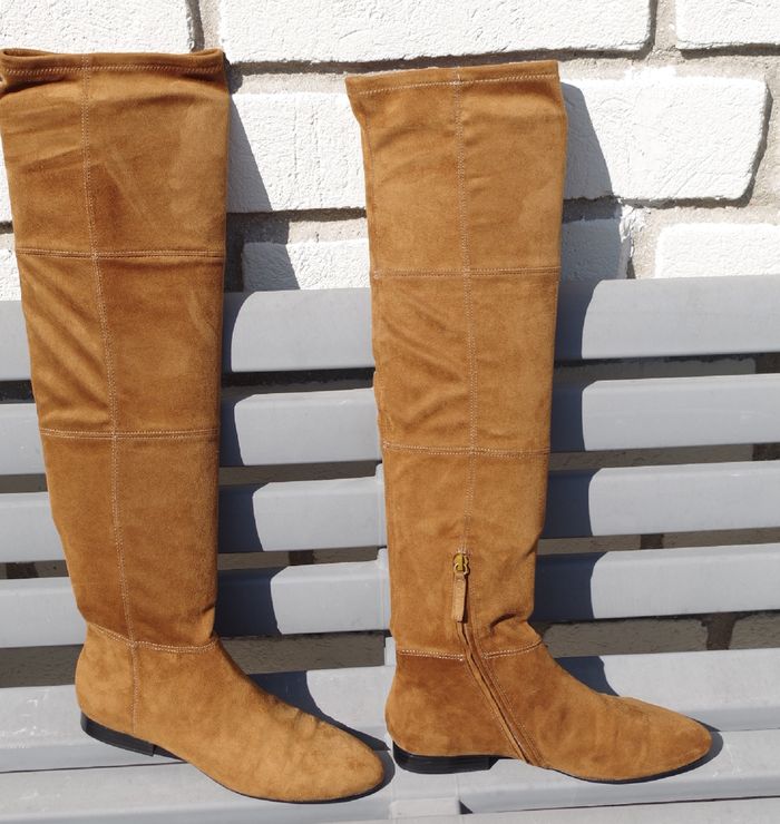 Bottes cuissardes  Mango - marron T39 - photo numéro 2