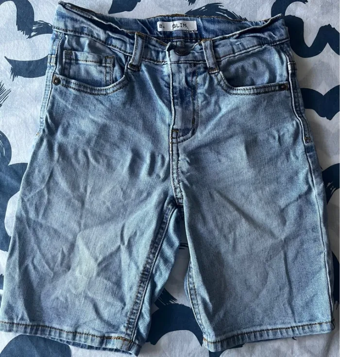 Short en jean 8 ans