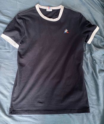 T shirt coq sportif bleu marine