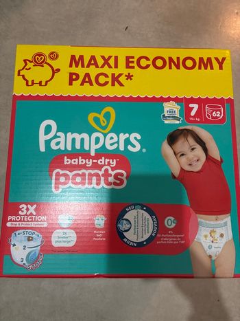 Pampers taille 7