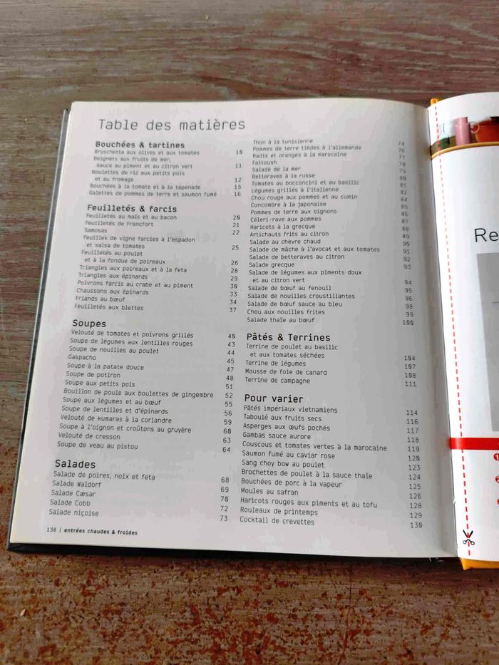 Livre recettes Entrées chaudes & froides - photo numéro 5