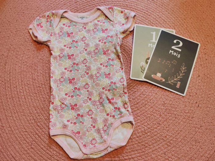 Body manches courtes Petit Bateau 12 mois