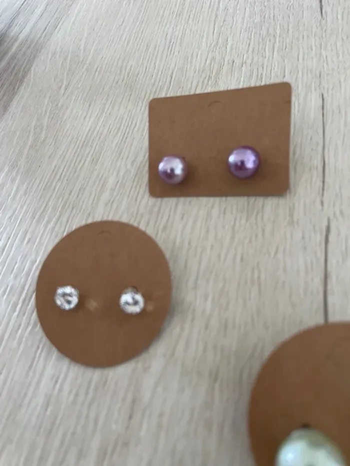 Lot de boucles d’oreilles - photo numéro 3