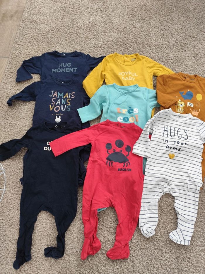 Lot de pyjamas été 6mois