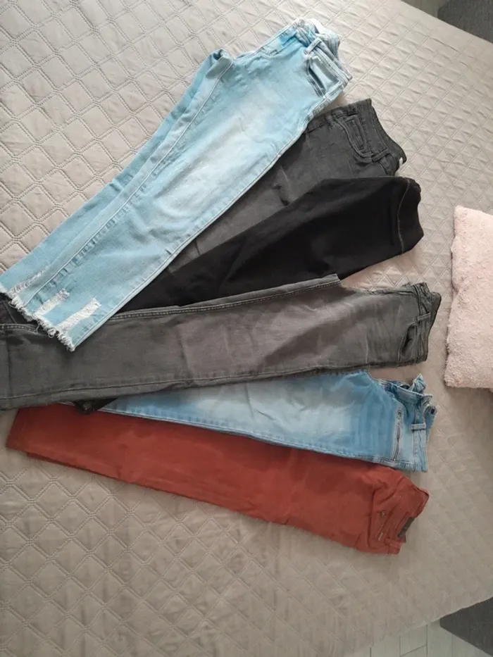 Lot de 6 jeans