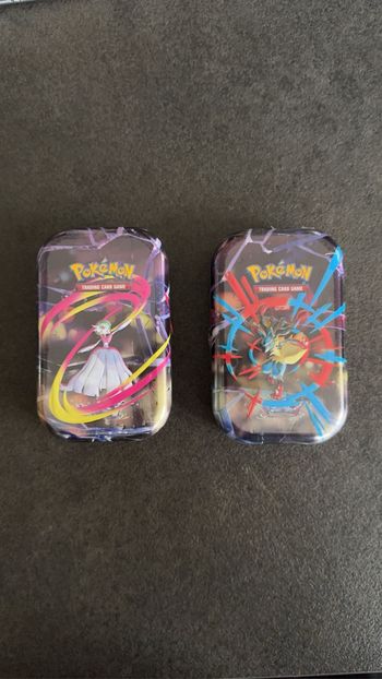 2 mini tin Pokémon mega évolution