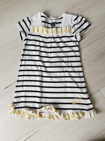 Vêtement bébé fille robe Terre de marins 23 mois 2 ans