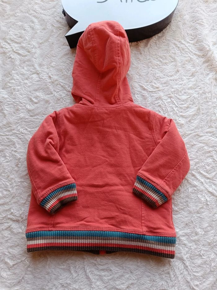 Veste gilet à capuche doublée chaud Garçon 9 mois Sergent major - photo numéro 11