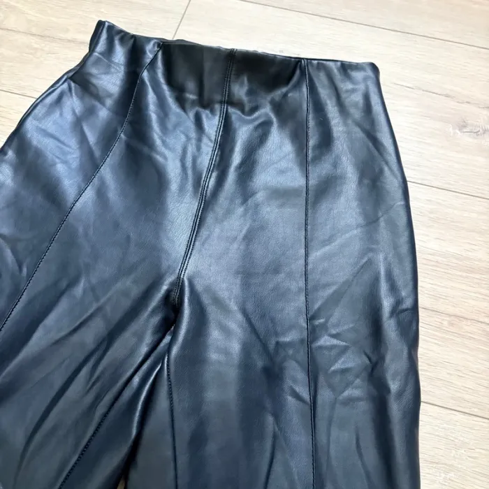 Pantalon simili cuir noir Pimkie T34 - photo numéro 3