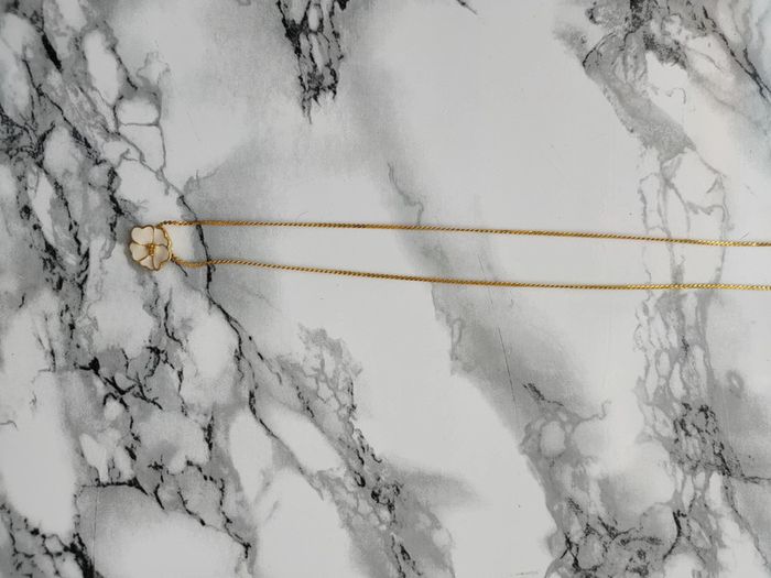 Collier fleur doré - photo numéro 13