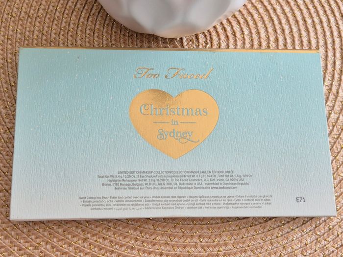 Palette fards à paupières Too faced - photo numéro 4