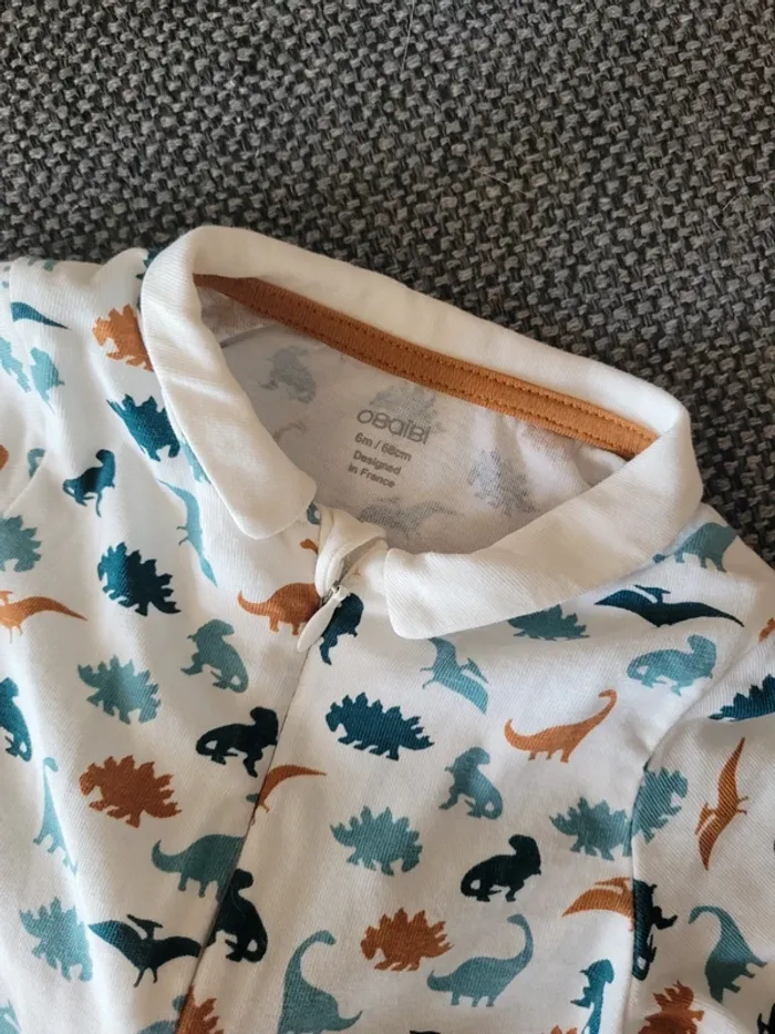 Pyjama léger garçon 6 mois Obaibi 🦖 - photo numéro 5