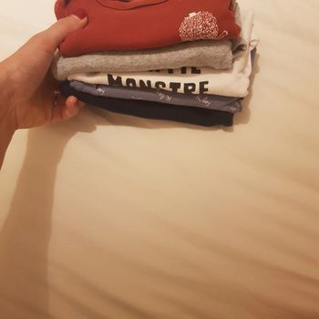 Lot de 5 bodys garcon