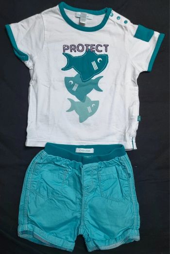 Ensemble short et Tee-shirt