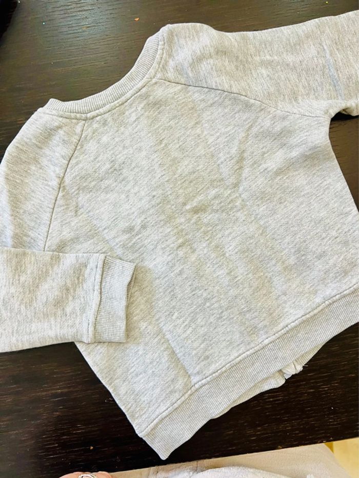 Lot de 2 sweats zippes en coton - 3 ans - photo numéro 4