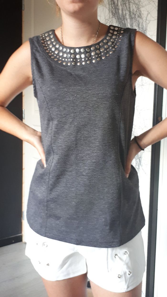 Débardeur gris