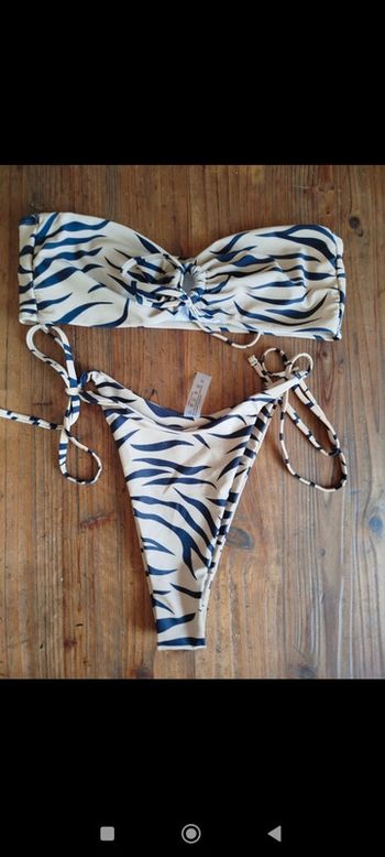 Ensemble 2 pièces maillot de bain XL  femme neuf