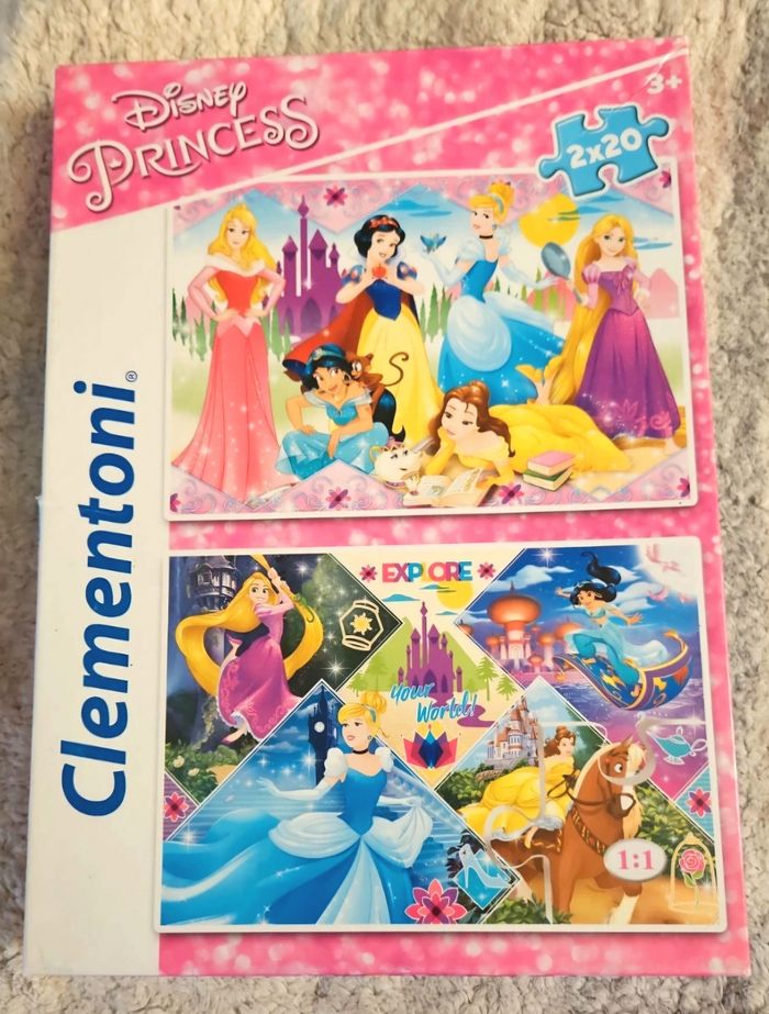 Deux Puzzles de 20 pièces