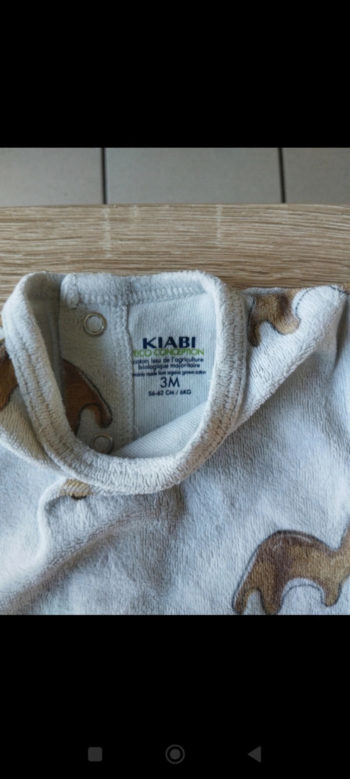 Lot 3 pyjama bébé 3 mois - photo numéro 5